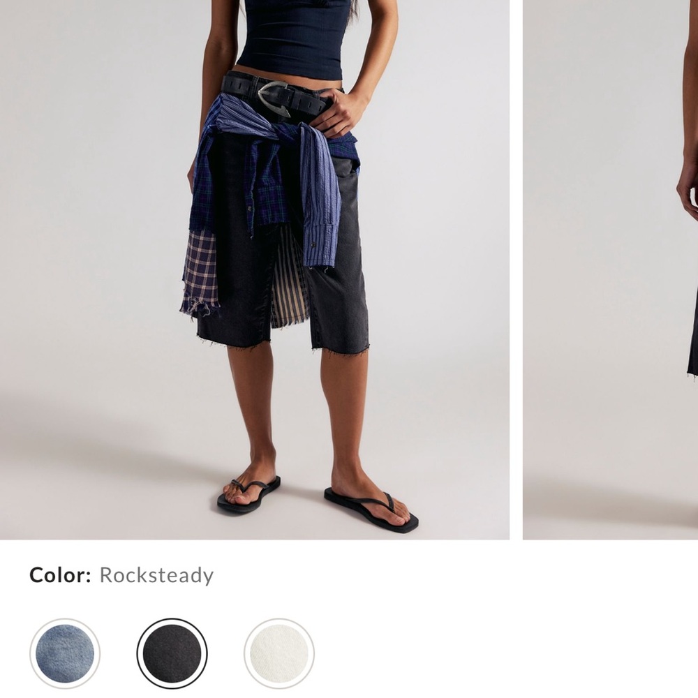 We the free low rise relaxed capri